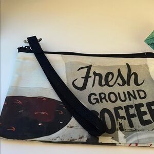 Fresh Ground Coffee Clutch Bag